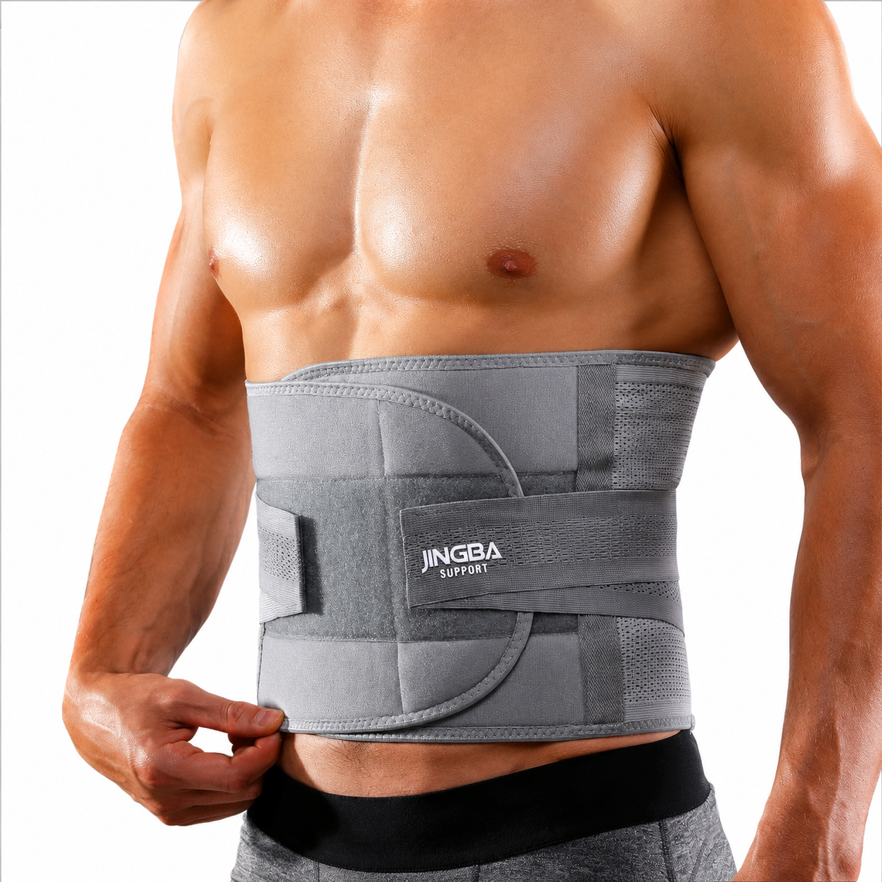 MOVENTRA Adjustable Back Support Belt – Fitness & Weightlifting Support